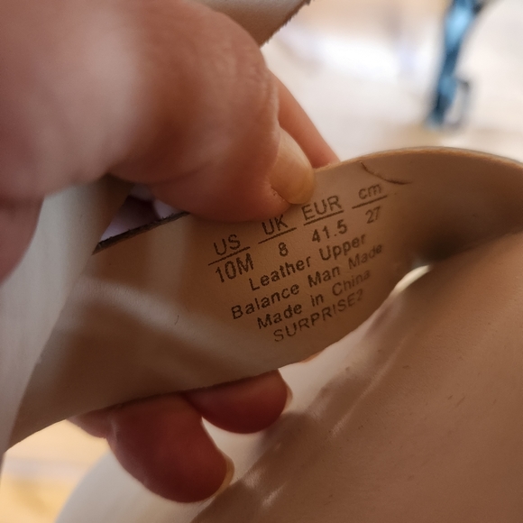 Franco Sarto 💜 Surprise 2 Ivory Leather Wedge Sandals Cork Strappy Platform 10M - Picture 10 of 10